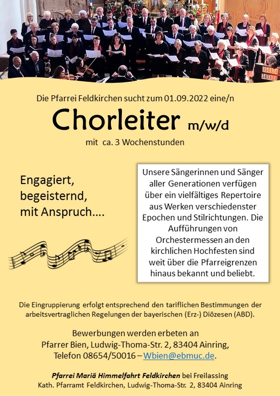 Chorleiter Reka final