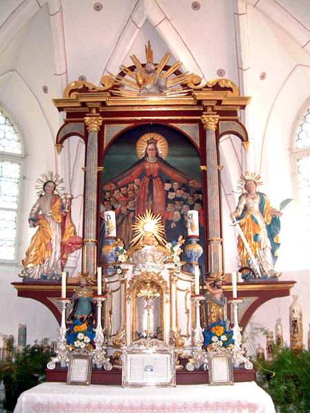 Altar in Bicheln