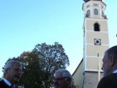 db Kirchenverwaltungsmitglieder v l  Josef Vogl- Georg Hoglauer und Walter Denk1